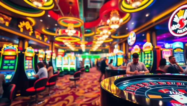 Experience the thrill of gaming at nohu52 with vibrant casino tables and exciting poker action.